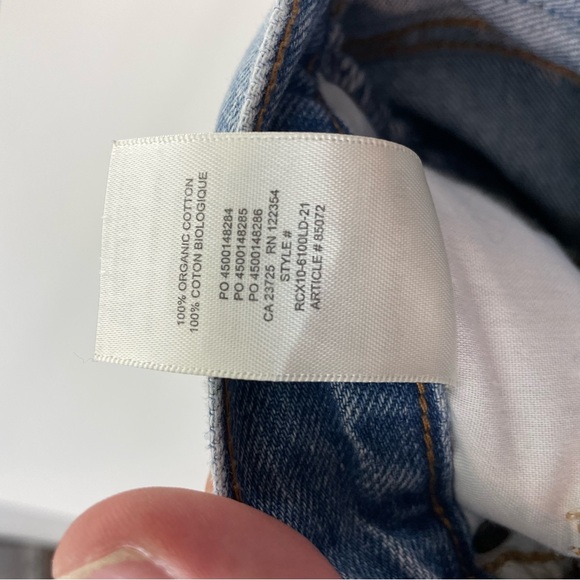 Denim Forum The Boyfriend High Rise Loose 28l Size 26 - Picture 7 of 9